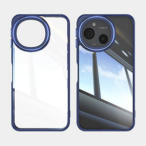 AQUOS sense 10/sense9 �N���A �P�[�X SHG14/SH-53E �P�[�X �ϏՌ� �J�o�[ ���� �\�t�g�P�[�X �p �ی� �X�g���b�v�z�[���t�� SHARP �V���[�v �A�N�I�X �Z���X9 SHG14/SH-53E ���� �w�ʃJ�o�[ �l�C �������� �Z