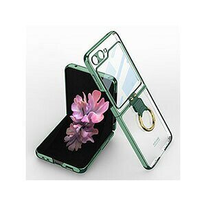 Galaxy Z Flip6 5G �N���A �P�[�X �����h�~ �����h�~ ���b�L PC+�����t�B���� �v���X�`�b�N�� �X�}�z�ی�P�[�X �����O�t�� �X�^���h�@�\ �ϏՌ��J�o�[ �T���X�� �M�����N�V�[ Z �t���b�v6 5G �P