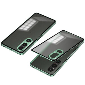 Xperia 1 VI SO-51E/XQ-EC44 �P�[�X ���� �A���~�o���p�[ �y�� �}�O�l�b�g���� �_�u�����S���b�N�t�� �G�N�X�y���A 1 VI �ϏՌ��J�o�[ �w�ʔ����� �ȒP���E ���C�݌v �J���������Y�ی� CASE