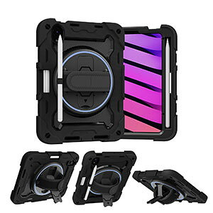 iPad mini 7 2024���f�� �P�[�X �w�� �J�o�[ �Ў�Ŏ����đ��삵�₷�� �V���v�� 360�x��]�ł��܂� �A�C�p�b�h�~�j 2024 �P�[�X �ϏՌ� Pencil Pro�̎��[ �A�C�p�b�h�~�j ��7���� �Ռ��z�� �l�C ����