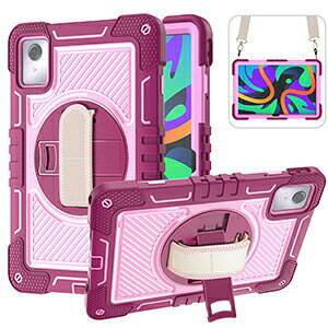 Xiaomi Redmi pad SE 11�C���` �P�[�X �ϏՌ� �J�o�[ �X�^���h�@�\ 360�x��] �o���h�t�� �p �ی� �V���I�~ ���h�~ �p�b�h SE 11 �^ 2023���f�� �Ռ��z�� �ی�P�[�X �V���R���P�[�X �J���t�� �l�C ����