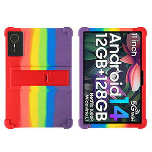 Nubia Pad SE 10.95�C���` �P�[�X �ϏՌ� �J�o�[ �V���R���f�� �\�t�g�J�o�[ �X�^���h�@�\ CASE �l�C �������� �y�� �ی�P�[�X ZTE �k�r�A �p�b�h SE 10.95�C���` �P�[�X �w�ʃJ�o�[