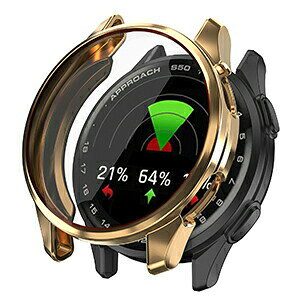 Garmin Approach S50 �P�[�X �N���A �t���ی� �t�B������� �E�F�A���u���[���E�X�}�[�g�E�H�b�` �t���J�o�[ �ی�P�[�X �N���A TPU�f�� �V���v���� ��̌^ �\�t�g�J�o�[ CASE �����Ռ� �֗� �y�� ��