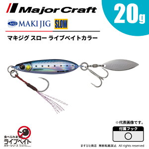 ���W���[�N���t�g �}�L�W�O �X���[ 20g ���C�u�x�C�g�J���[ MAKI-SLW20L ��r�䂤�p�P�b�g