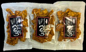 【送料無料】【メール便でお届けします】稲庭うどん職人がつくるかりんとう くろかり殿 60g×3袋セット