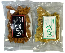 【送料無料】【メール便でお届けします】稲庭うどん職人がつくるかりんとう くろかり殿60g×1袋 のり平様55g×1袋 合計2袋セット