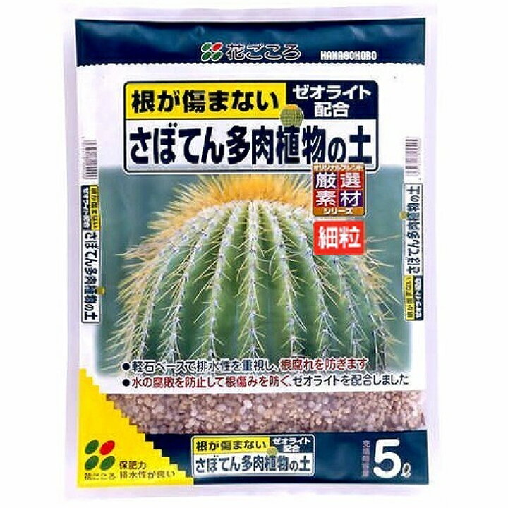 楽天市場 さぼてん 多肉植物の土 細粒 5l 花ごころ 細かい 水の腐敗を防止 排水性 水はけ良い 根が傷まない 長持ち ゼオライト サボテン 室内 市販 土 鉢植え 植え替え 園芸 ガーデニング 土日祝営業 フラワーギフトのマスダグリーン 楽天市場 さぼてん 多肉植物の土 細粒 5l 花ごころ 細かい 水の腐敗を防止 排水性 水はけ良い 根が傷まない 長持ち ゼオライト サボテン 室内 市販 土 鉢植え 植え替え 園芸 ガーデニング 土日祝営業 フラワーギフトのマスダグリーン