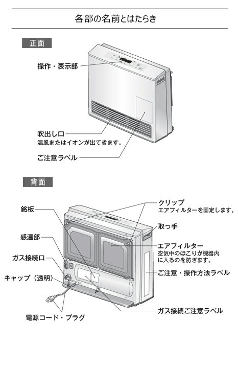 楽天市場】【2024年製】リンナイ ガスファンヒーター RC-U5801PE-BG 