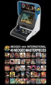 【海外版】NEOGEO mini ゲーム機 SNK ネオジオ ミニ 本体 名作 傑作 手のひらサイズ ゲームセンター 40th キング オブファイターズ 餓狼伝説 メタルスラッグ
