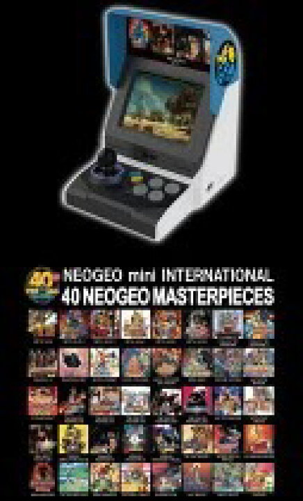 楽天市場】【海外版】NEOGEO mini ゲーム機 SNK ネオジオ ミニ 本体 