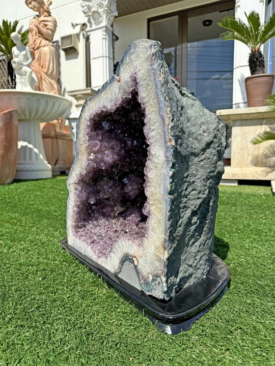 楽天市場】天然 紫水晶 特大 アメジスト ドーム 原石 大きい 