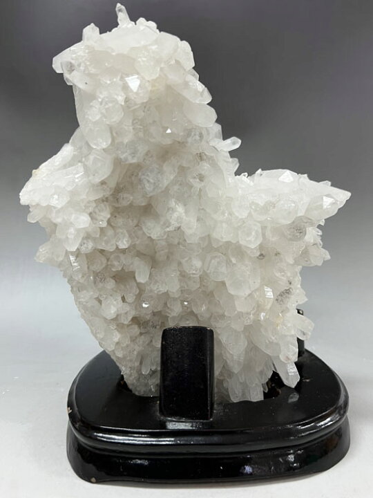楽天市場】天然水晶 原石 クラスター 約3.2kg 高さ約20cm 送料無料 