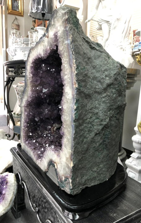 楽天市場】天然 紫水晶 特大 アメジスト ドーム 原石 大きい 