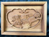 楽天市場】獅子（彫刻｜アート・美術品・骨董品・民芸品）：ホビーの通販
