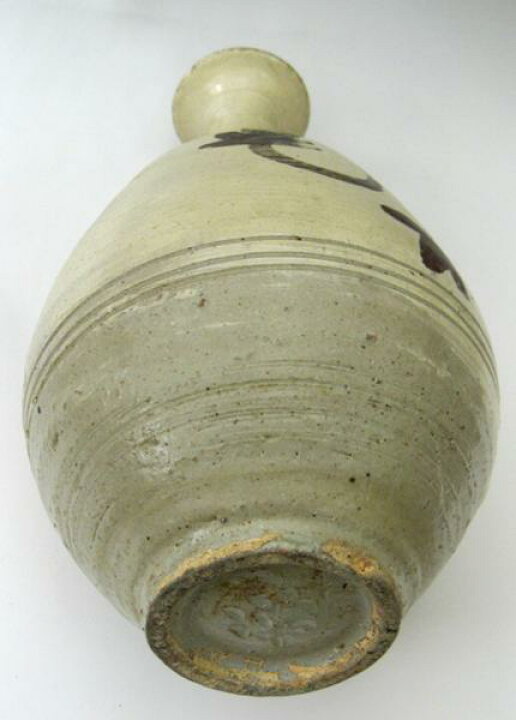 楽天市場】鶏龍山 粉青沙器 鉄絵刷毛目徳利 H28.5cm 韓国 花瓶 李朝 