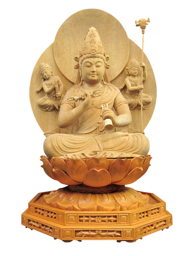 木彫り彫刻・仏像金剛薩#22517;菩薩