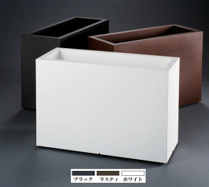 カセッタキューブ ハイ イタリア製デザインプランター 高さ70cm 長さ100cm 送料無料 ユーロ スリープラスト ER-2591 Euro 3 Plast Khilia MADE IN ITALY 樹脂製 大型の鉢 観葉植物 プラスチック フラワー