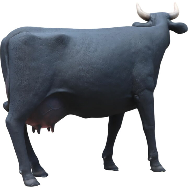 楽天市場】原寸大の黒毛牛 Cow Life Size 強化プラスチック（FRP 