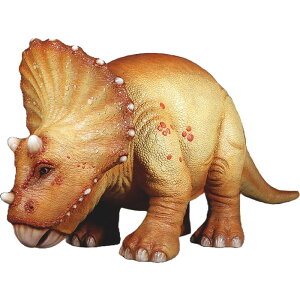 FRP恐竜オブジェ ベビートリケラトプス Triceratops Baby リアル 置物 置物 肉食恐竜 獣脚類 卵 玉子 たまご 実物大 フィギュア 大きい 店舗 インテリア 庭 ガーデン オーナメント 喫茶店 レストラ