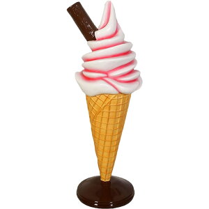 \tgN[`RXeBbNtXgx[ Ice Cream with Chocolate Stick Strawberry FRPA[gIuWF H128cm XEB[c I[ig C`S ACXN[ X  XC[c Cxg fB