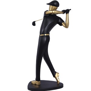 iCXVbgSt@[ S[h Golfer 64"H - The Driver (MatteBlack&Gold) vX`bNiFRPjA[gIuWF u CeA I[ig St X|[c g l  X ^  