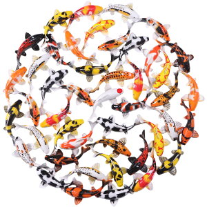 j̕Ǌ|150cm Koi Zen Wall Art - 63" dia vX`bNiFRPjA[gIuWF ǖ fBXvC  CeA RC u carp  Ǖt X  EH[ I[ig y 