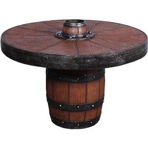 M^̃e[u Barrel Table - 44" dia FRPA[gIuWF H81cm 112cm K[f I[ig  K[ft@j`[ o u CeA X   Cxg fBXvC  fr2300