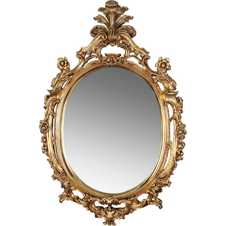 楽天市場】チッペンデールミラー・ゴールド Chipendale Mirror FRP 