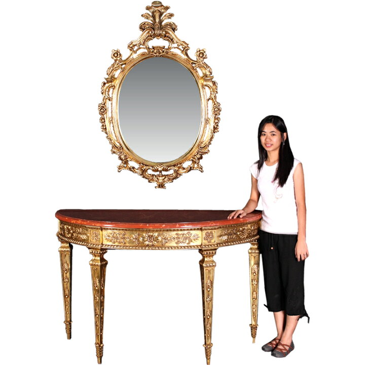 楽天市場】チッペンデールミラー・ゴールド Chipendale Mirror FRP 