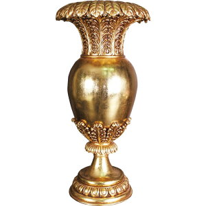 FRPi@ۋvX`bNj `̉ԕriS[hj Floral Oviform Vase   Aؔ 65cm F y ؃_X^^Cv ^ t[|bg Jo[ t[x[X ۂ u 