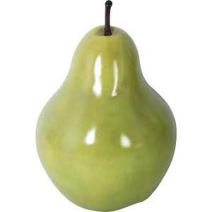 洋梨・大型 Pear 強化プラスチック(FRP) アートオブジェ インテリア 置物 リアル 果物 ディスプレイ 店舗 飾り おしゃれ ナシ 装飾 ガーデン 樹脂製 大きい オーナメント 飲食店 喫茶店 レス