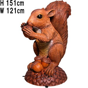 ȃX̑ The Enormous Squirrel Statue vX`bNiFRPj A[gIuWF 1m51cm  u ^ K[f I[ig CeA Il  tBMA  肷  X C