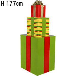 NX}X{bNX 3i Gift Stack 189 Tall Lime Yellow and Red vX`bNiFRPjA[gIuWF 1m77cm Xmas MtgBOX IuWF X   y x Christmas fBXvC NX