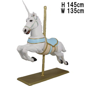 jR[̃[S[h Christmas Carousel Unicorn vX`bNiFRPj A[gIuWF 1m45cm CeA K[f  u  I[ig ^ X fBXvC E}  