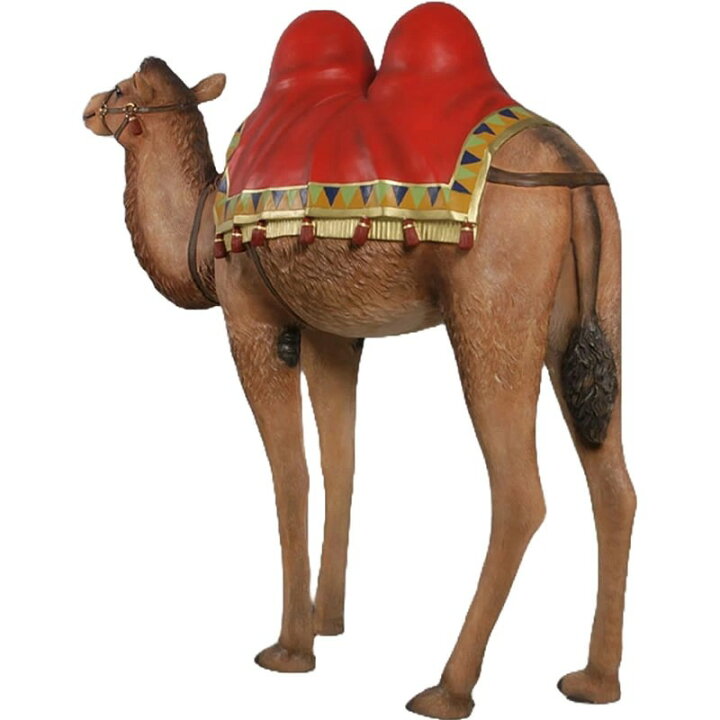 楽天市場】FRPアニマルオブジェ ラクダ 127cm Nativity Camel リアル 