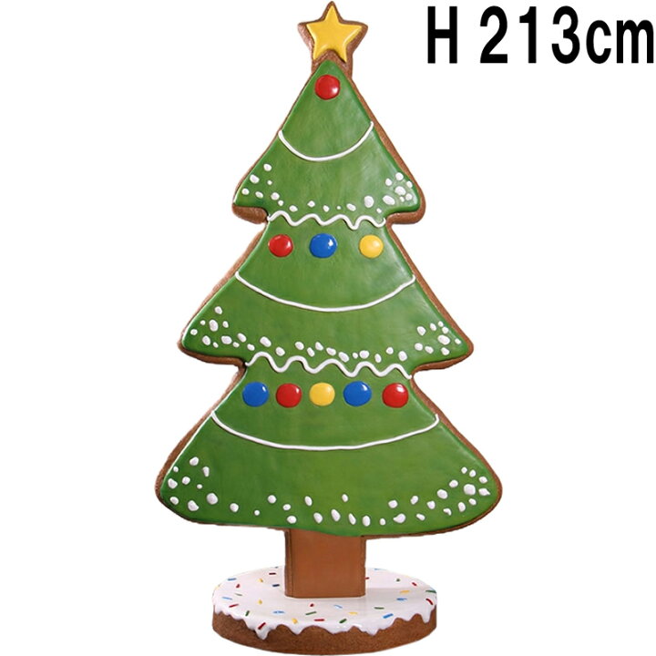 楽天市場】大きい クッキーの クリスマスツリー H213cm クリスマス 