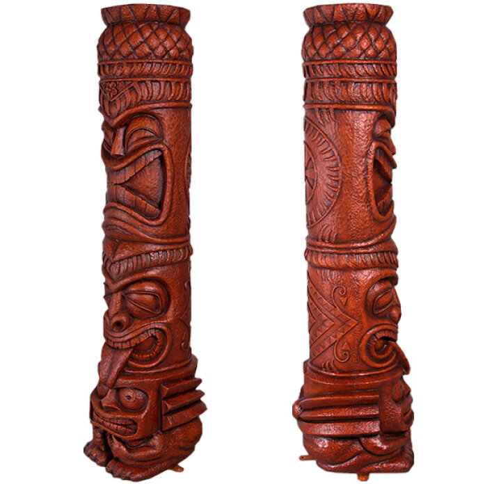楽天市場】約2メートルのティキトーテム Grand Island Tiki Totem 強化 