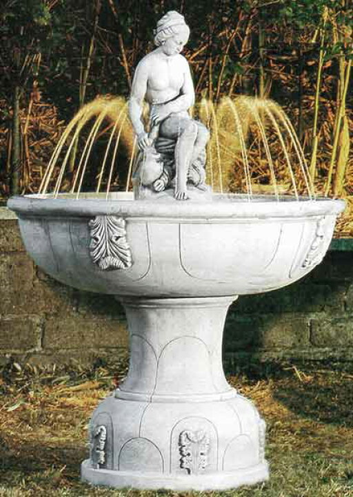 楽天市場】【イタリア製】石造噴水 パリージ ITALGARDEN FF-100300 