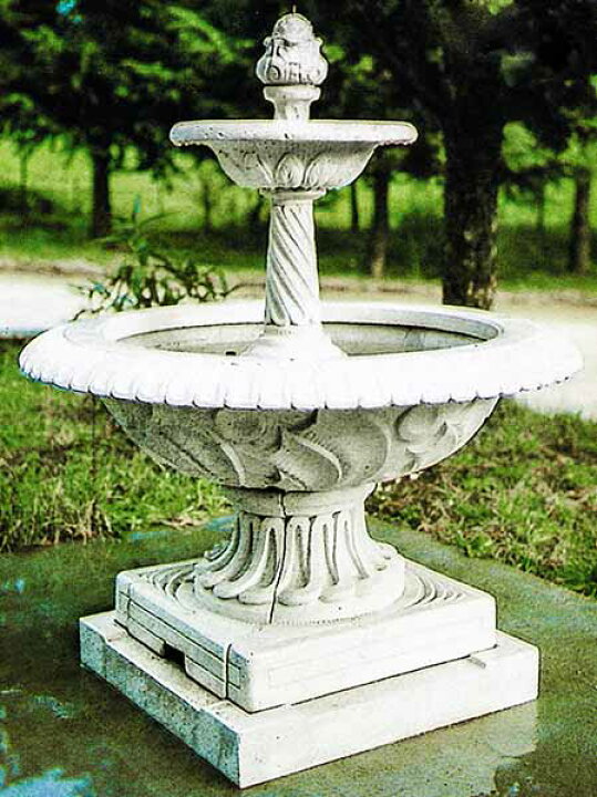 楽天市場】【イタリア製】石造噴水 アラス ITALGARDEN FO-020500 
