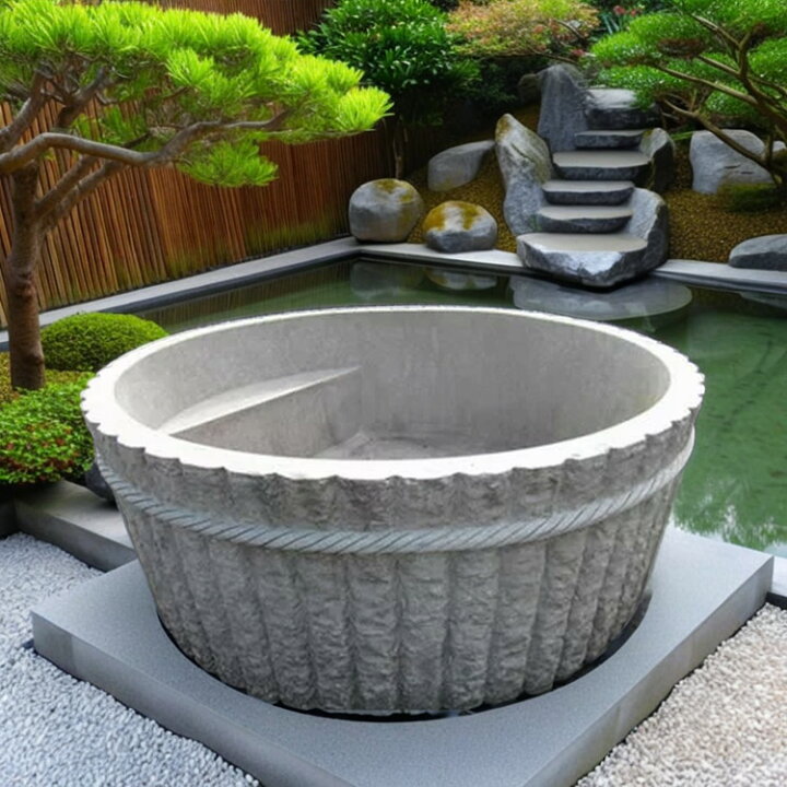 楽天市場】希少 天然 御影石 大きい 大型 石 風呂 露天 浴槽 湯舟 屋外 
