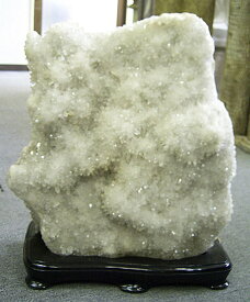 水晶クラスター　17kg　クリスタル　パワーストーン 風水 浄化 台座付 天然石 置物