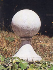 【イタリア製　石像】飾り玉（小） ITALGARDEN TE0395 イタルガーデン社
