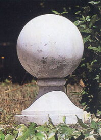 【イタリア製　石像】飾り玉（大） ITALGARDEN TE0357 イタルガーデン