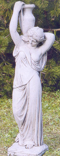 楽天市場】【イタリア製 石像】PORTATRICE 水を汲む乙女 ITALGARDEN