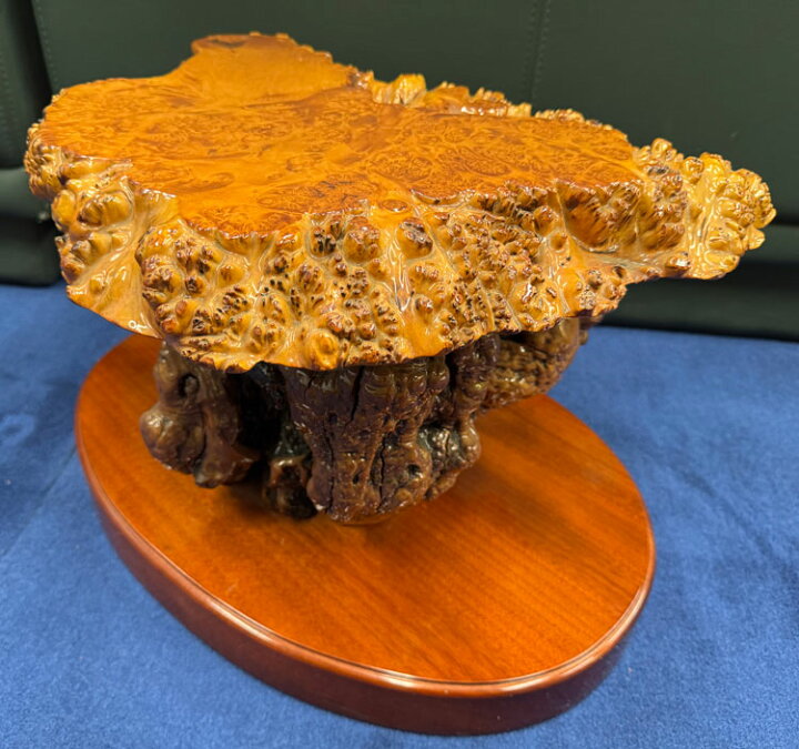 楽天市場】送料無料 木の根 飾り台 W54.5cm 高級 花台 盆栽卓 根卓 飾 