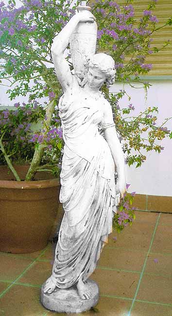 楽天市場】イタリア製ビーナス像（ガーデン オーナメント） 水を汲む