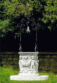 イタリア製石造装飾井戸 フィオレンティーノ ITALGARDEN PO-025800 イタルガーデン社