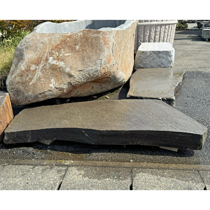 楽天市場】天然石 沓脱石 景石 靴脱石 庭石 飛び石 踏み石 和風 和室 