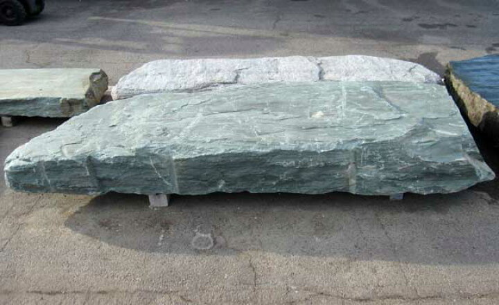 楽天市場】三波石 巨大 延段 踏石 青石 幅約3m30cm 特大 庭石 天然石 