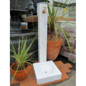 50%OFF天然大理石 立水栓(水栓&パン)